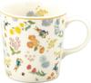 Peter Rabbit Simple Flower Mug (Flower) (340ml) Mother's Day Gift, Made In Japan, Yamaka Shoten PR641-11