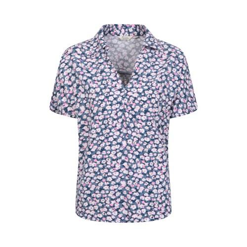 Mountain Warehouse Womens/Ladies Valleta Floral Short-Sleeved Shirt