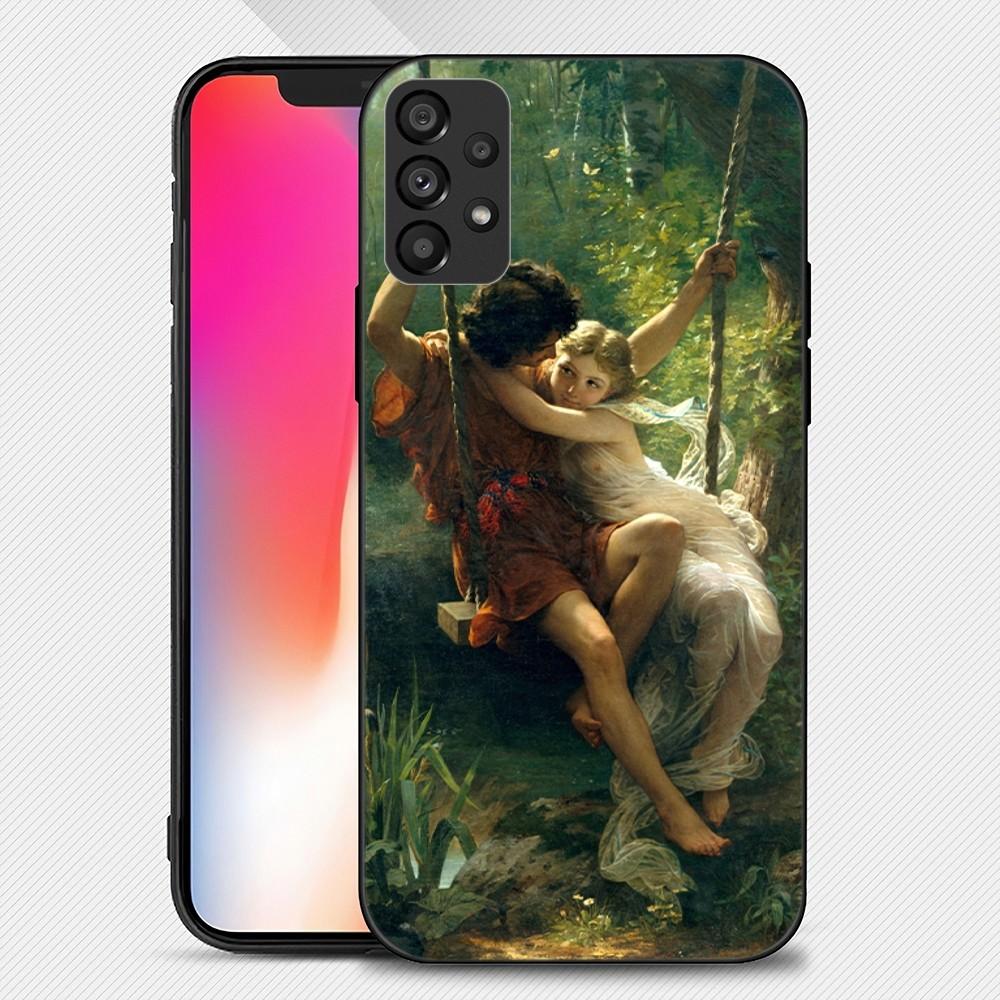 Чехол для телефона Pierre Auguste Cot Art для Samsung Galaxy S22 S23 Ultra S21 S20 FE Plus Note 20, мягкий чехол