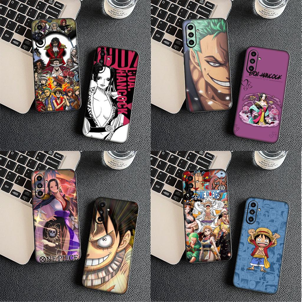 for Xiaomi Redmi Note 12 10 11 9 Pro 10C 12C 9T 9A 10A 12S Note11 Note12 5G 4G Phone Case Zoro One Pieces Luffy Boa Hancock