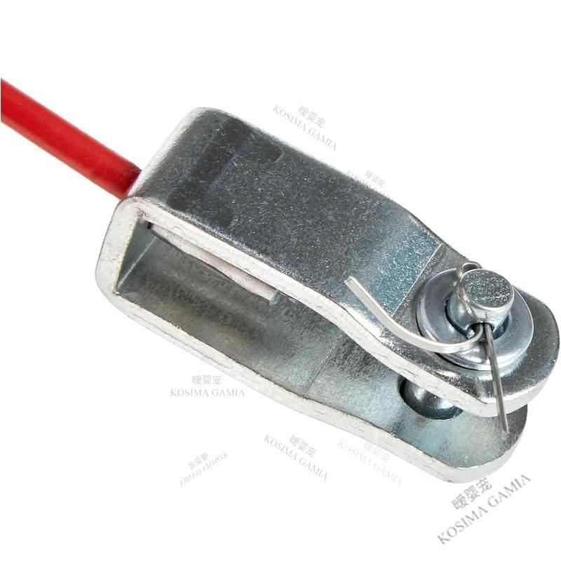 Stainless Steel Trailer Breakaway Rope for Caravan Brake Away Safety Cable Braked Hitch Wire Rope Caravan Parts Car Accessories