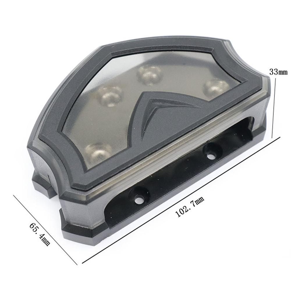1 X Car Audio Power Distribution Block 2 X 0/2/4 Gauge To 4 X 0/2/4 Gauge Out