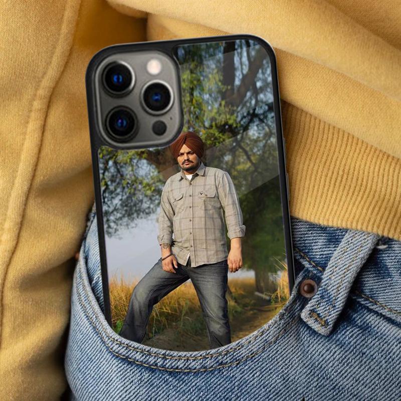 Indian Rapper Sidhu Soft Phone Case for iPhone 17 Air 16e Pro max 15 Pro 13 14 Plus 11 12 MagSafe Magnetic Coque
