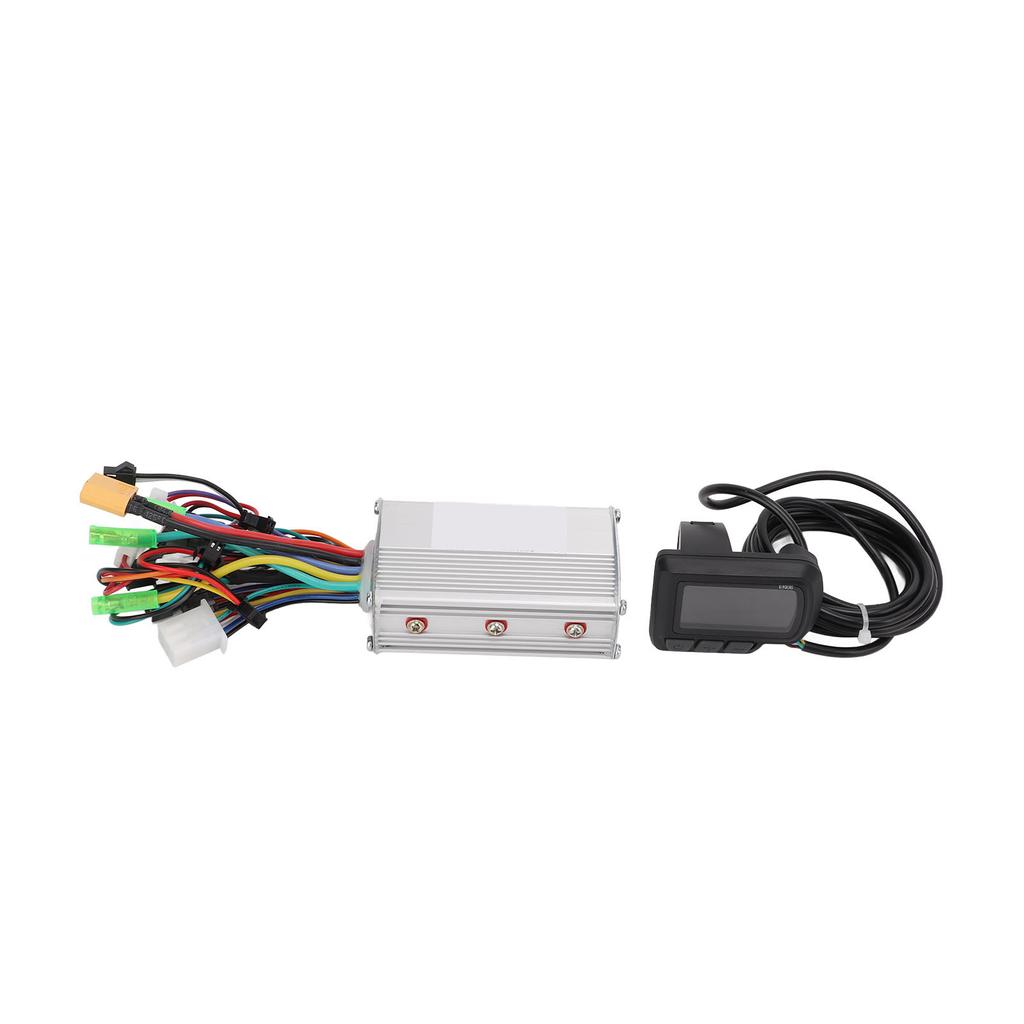 Контроллер для переоборудования велосипеда 36 48В 350Вт 3 режима Бесщеточный мотор для скутера с ЖК-дисплеем Интерфейс USB для фары