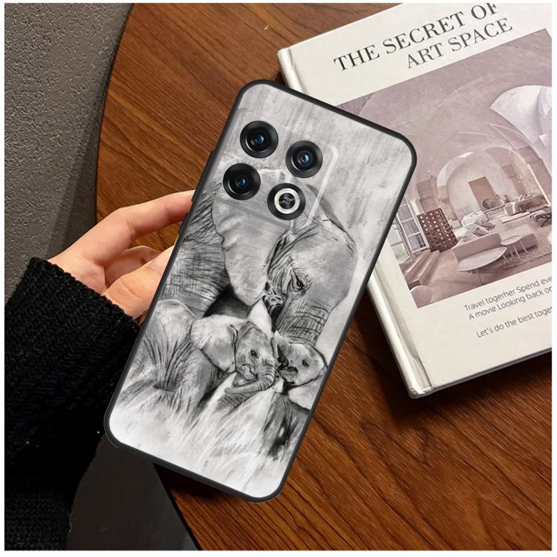 Baby Elephant For OnePlus 15 13 12 11 13T 10T 8T 10R 12R 13R Case For OnePlus Nord 5 CE 3 2 4 Lite N20 N30