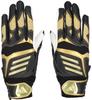 Adidas Baseball Batting Black and Gold JM LBG904 Gloves, 51, Junior, (1982),