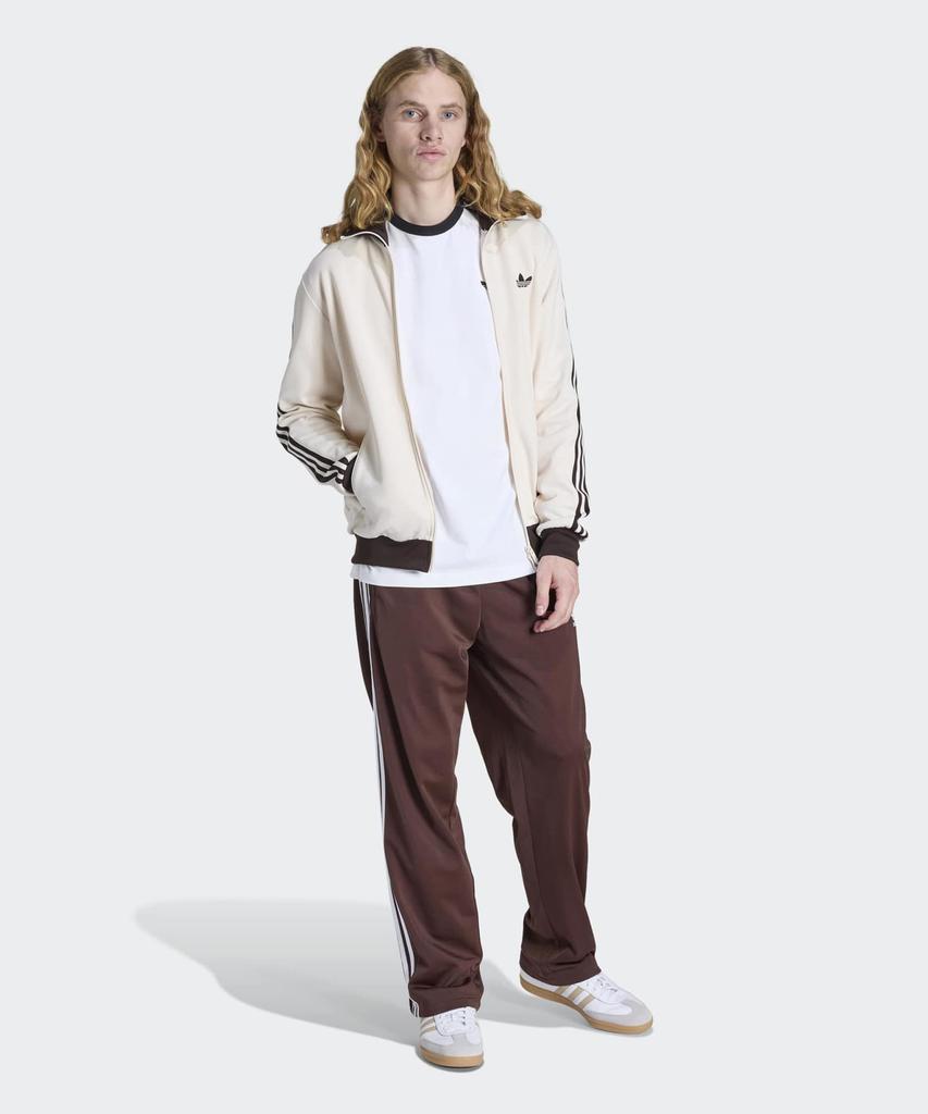 Adidas Classic Track Top - Wonder White: Aura Coffee / Kq9491