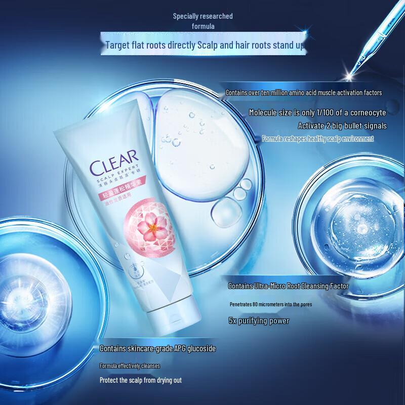 Clear Scalp Care Anti-Frizz Nourishing Essence