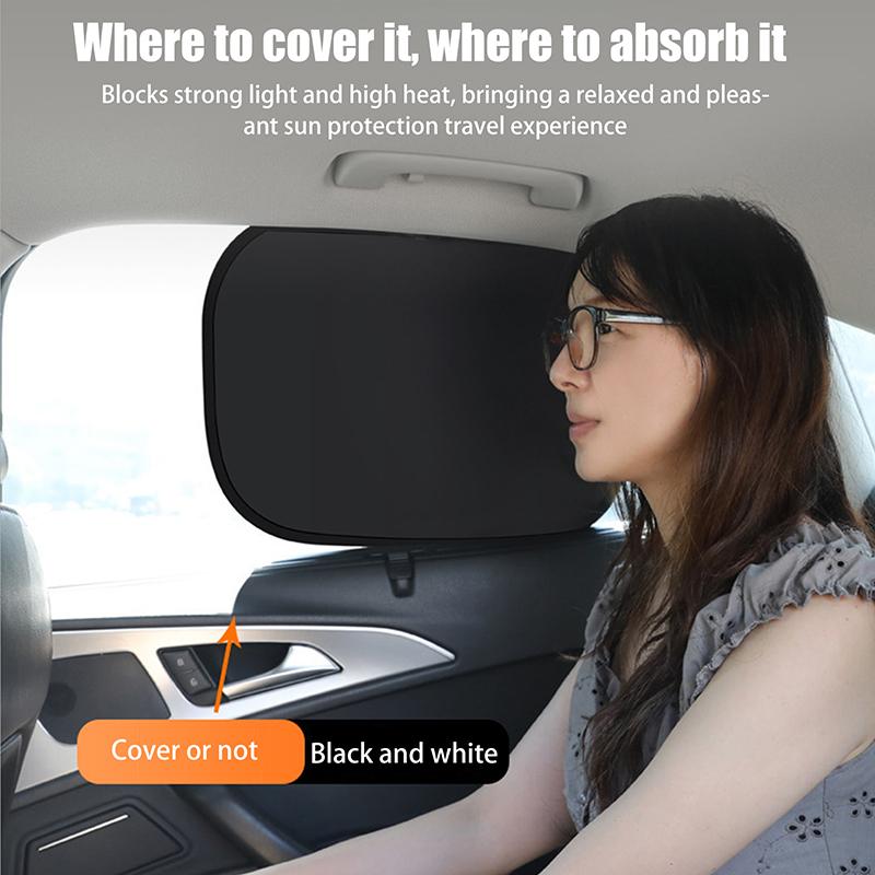 4-слойный солнцезащитный козырек для бокового окна автомобиля, сверхлегкие электростатические шторы, защита от солнца для ребенка, 99,9% УФ-блокер
