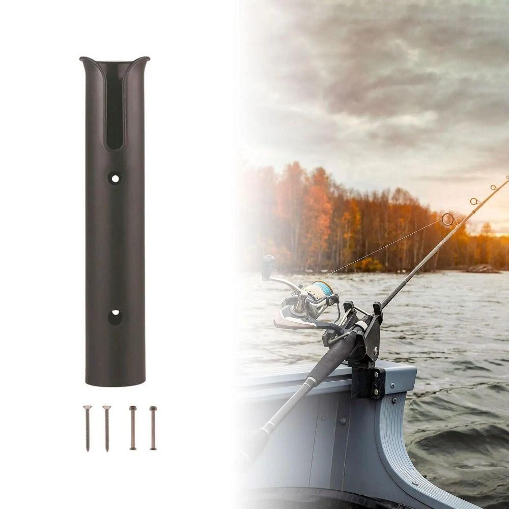Portable Fishing Pole Holders Lightweight Pole Tube Bracket Fishing Rod Rack Marine