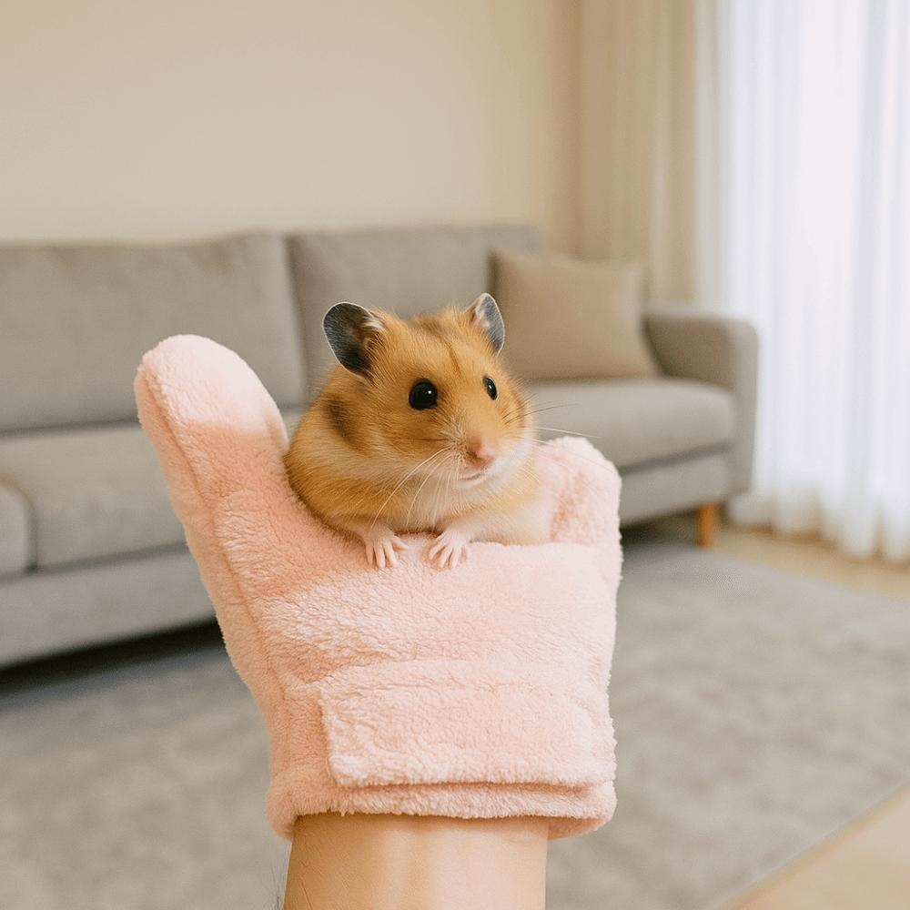 Soft Pet Handling Gloves Bite Resistant Pet Interactive Gloves Bite Proof Gloves  Pet Care