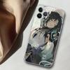 Genshin Impact xiao Phone Case For iPhone 14 11 12 13 Mini Pro XS Max Cover 6 7 8 Plus X XR SE 2020 Funda Shell