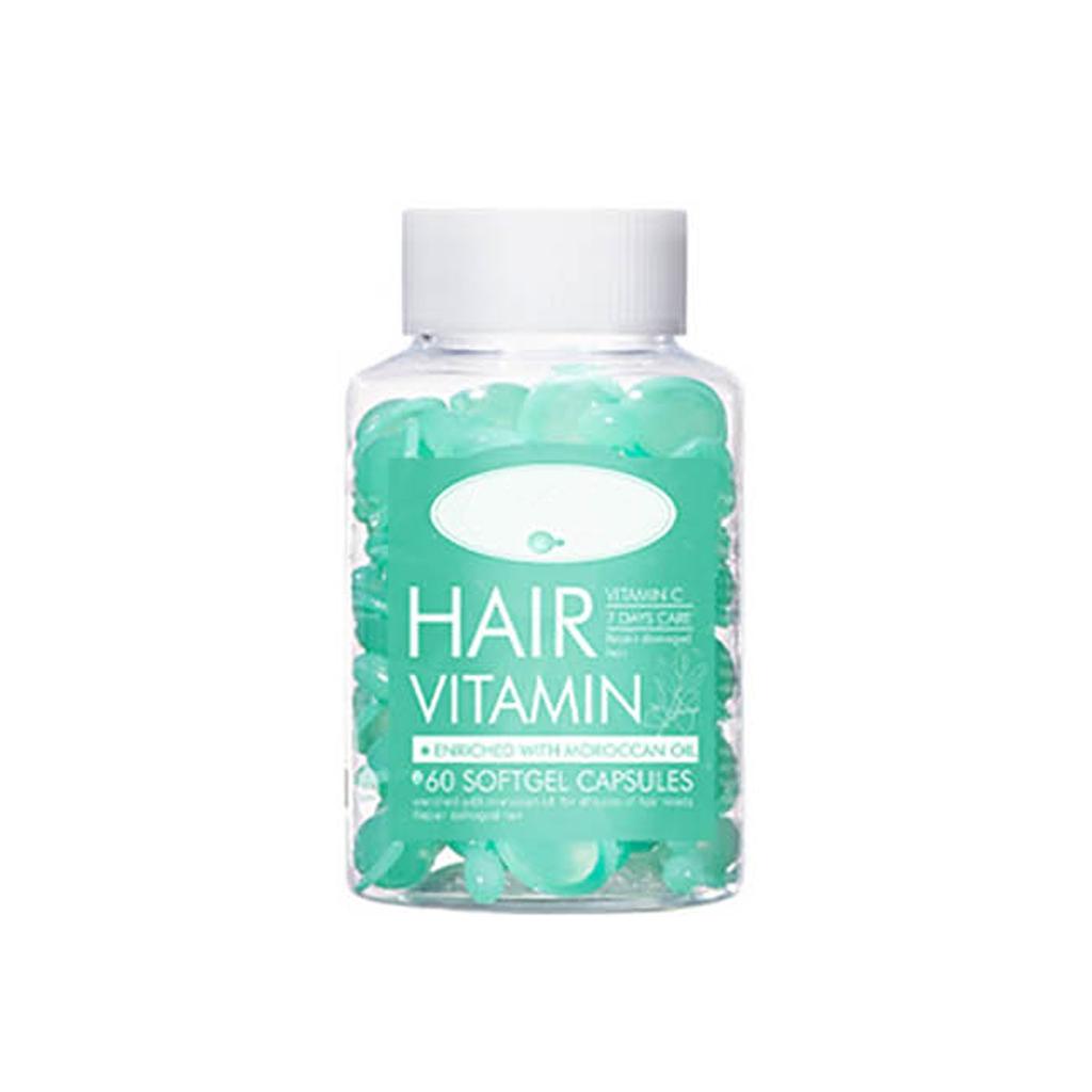 Capsule Hair Care Oil, Hair Is Smooth And Dangly, 60 Capsules Of Moisturizing Hair Care Oil 30ml