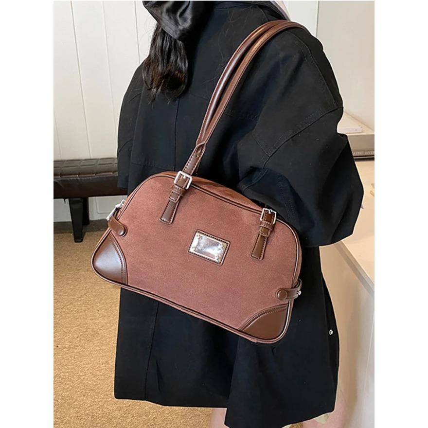 Осенне-зимняя ретро матовая женская сумка, новая мода, сумка через плечо для поездок на работу, женская повседневная рабочая сумка