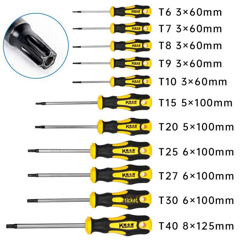 Набор Torx отверток Cr-V