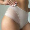 Sexy Lace Hollow Briefs for Women Mid Rise Lace Panties Comfortable Breathable Underwear Large Size