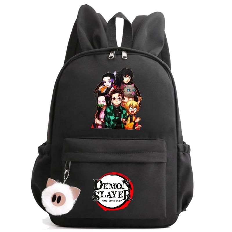Рюкзак «Убийца демонов» в стиле аниме, рюкзак для девочек и мальчиков, школьный рюкзак для школы, сумка для книг для мужчин и женщин, дорожная сумка для отдыха Mochila