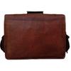 18-дюймовые винтажные компьютерные кожаные сумки-мессенджеры для ноутбуков для мужчин, кожаный портфель, сумка на плечо, мужская и женская сумка (коричневый), подарок ему ей