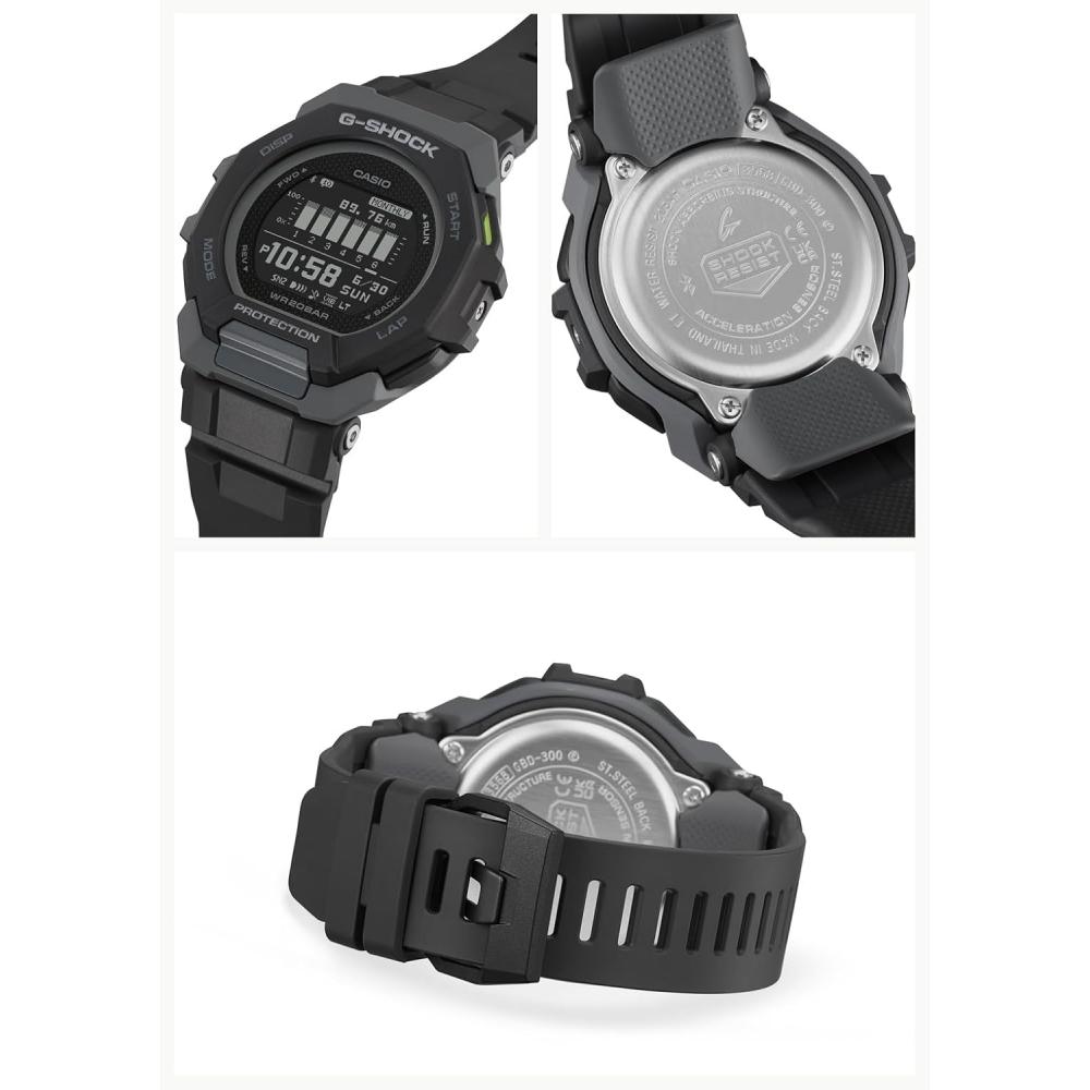 Casio G Squad Bluetooth Gbd 300 1jf Мужские Часы Черные