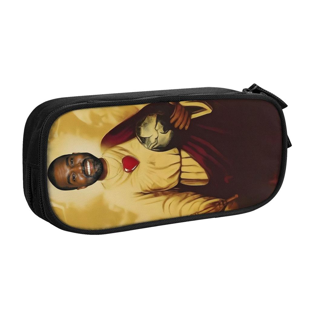 Jesus Kanye West Rapper Singer Funny Pencil Cases for Girls Boys Large Storage Pen Box Bag Stationery