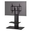 Hayami Kosan TV Compatible with Up To 55V with Black Stand, Freestanding, Type, Casters, KF-950