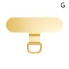 0.3Mm Sturdy Metal Cellphone Tether Tab 360 Degree Rotation Phone Hanging Strap Gasket Replacement Phone Lanyard Patch Clip