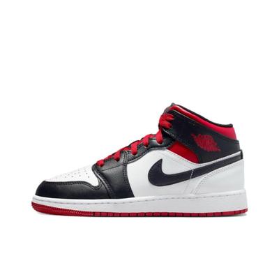 Детские кроссовки Air 1 Mid GS Gym Red Black Toe White DQ8423-106