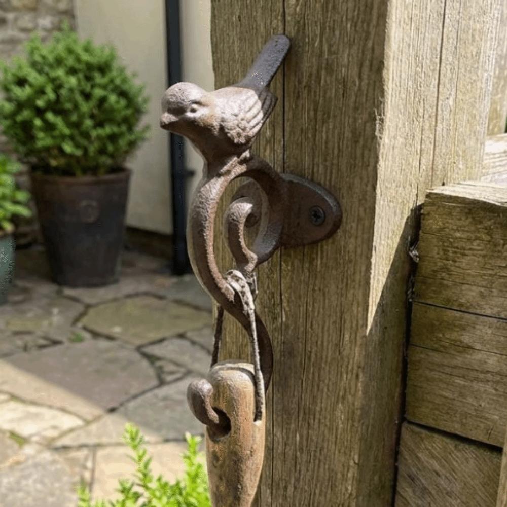 Decorative Vintage Bird Coat Hanger Rustic Entryway Key Organizer Wall Mounted Rack Home Decor