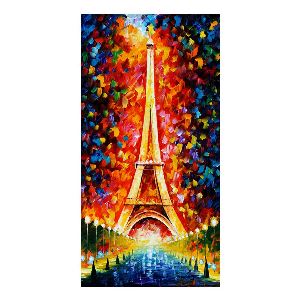 Современная абстрактная эстетика Настенное искусство Цветной лист Дерево HD Масло на холсте Постеры и принты Украшение для дома Спальни Гостиной Подарок