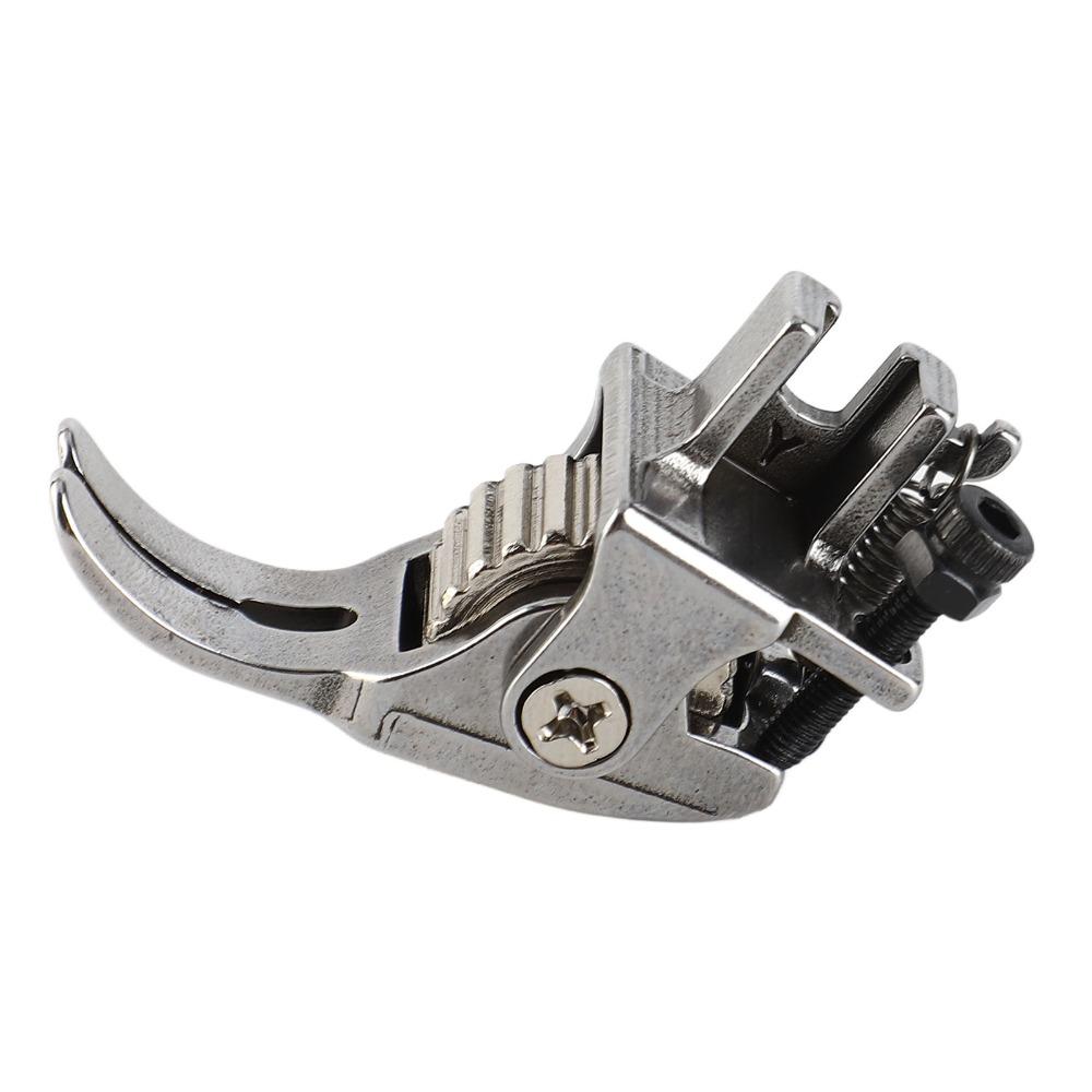 Steel Wheel Sewing Machine Foot Snap-On Roller Presser Foot Multiple Layers