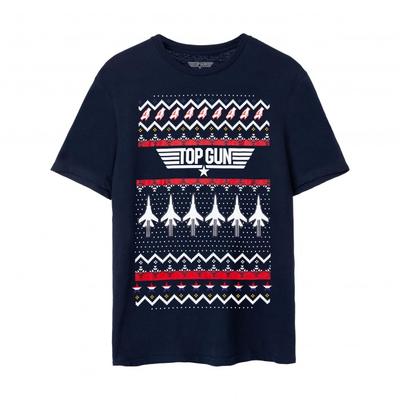 Мужская рождественская футболка Fair Isle