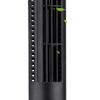 USB-вентилятор Tower Fan 2 скорости мощный колеблющийся безлопастной вентилятор охлаждения для офисного стола дома черный