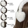 Winter Ear Protection Fluffy Ear Muffs Star/Heart/Cat Design Plush Earmuffs  Girl Gifts
