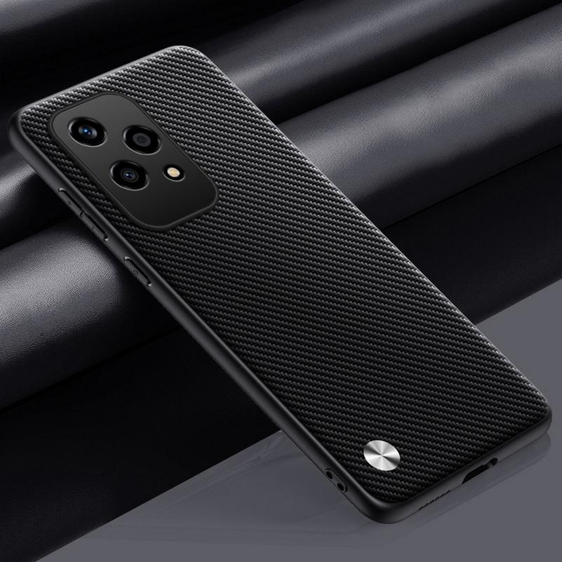 Plain Leather Case For Honor 200 Lite 100 Pro 90 Lite 80 Honor X8B X9B X6A Luxury Hard Phone Protect Cover Fundas
