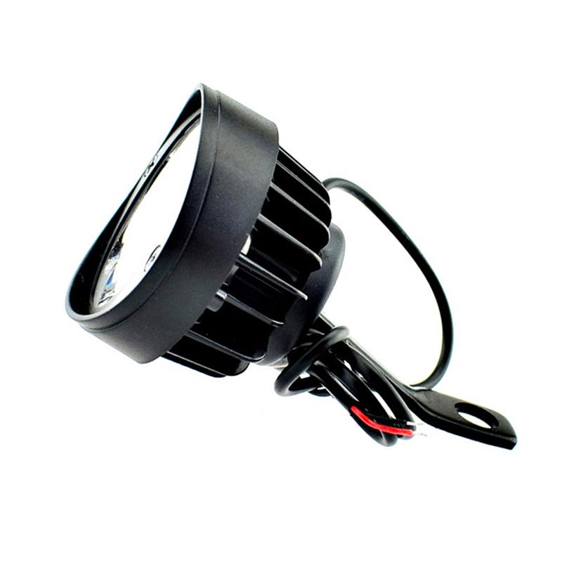 2Pcs Set Motorcycle Headlight Fog Driving Lights Front Head Lamp 6 Led 12V-85V