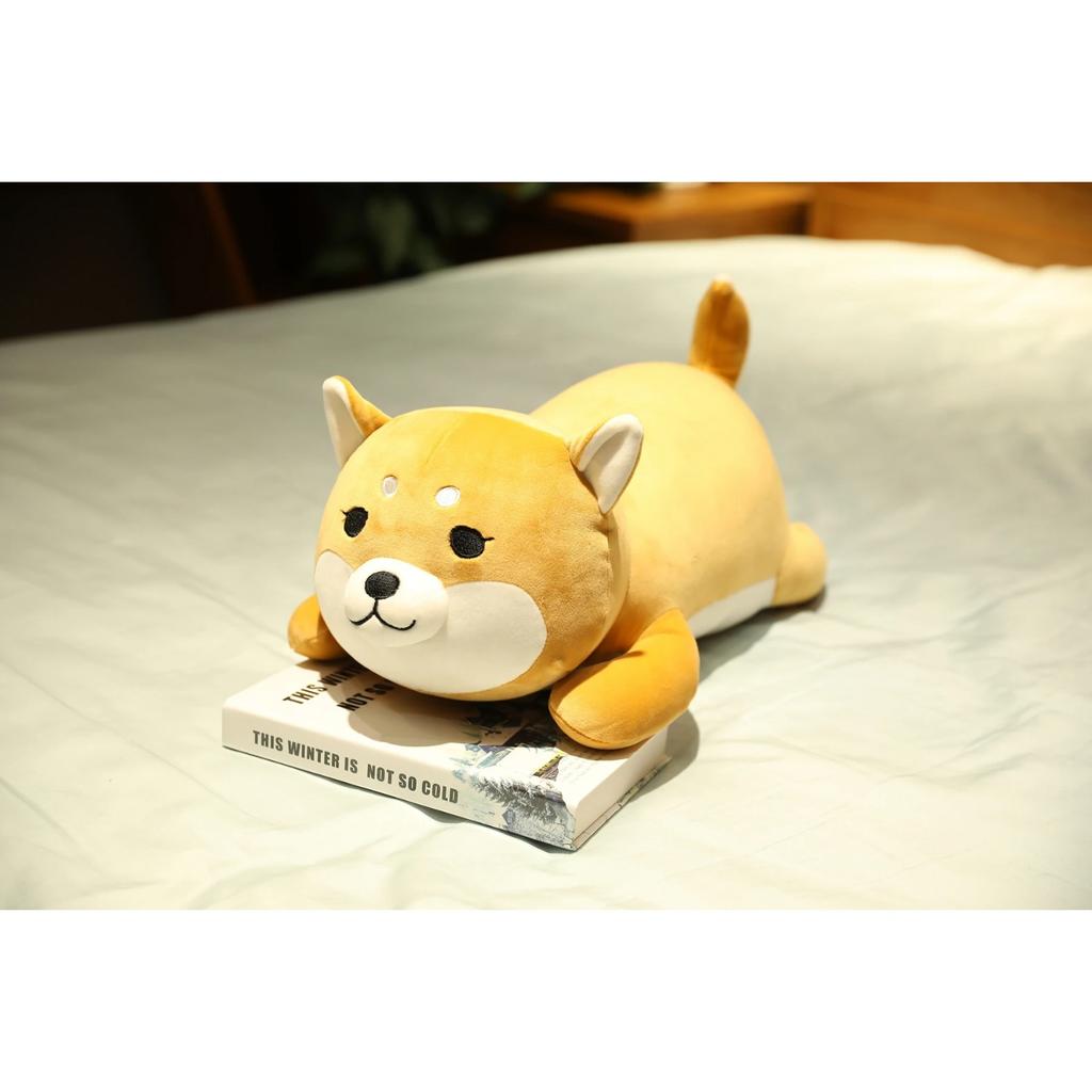 1pc Lovely Fat Shiba Inu & Corgi Dog Plush Toys Stuffed Soft Kawaii Animal Cartoon Pillow Dolls Gift for Kids Baby Children