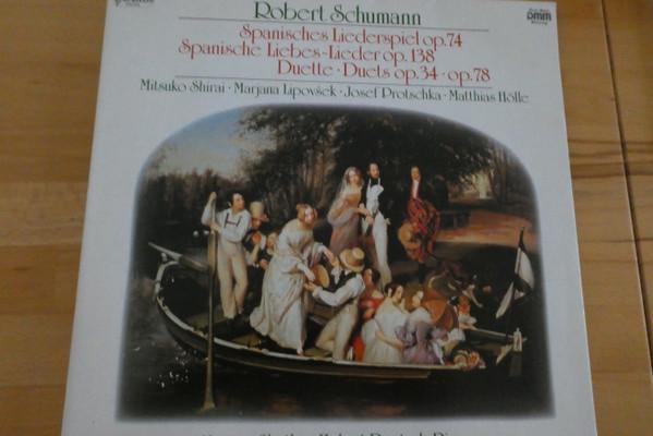 LP Record ROBERT SCHUMANN MARJANA LIPOVSEK Spanisches Liederspiel Op.74 . Span C27096 CAPRICCIO 1986 Germany Classical Used