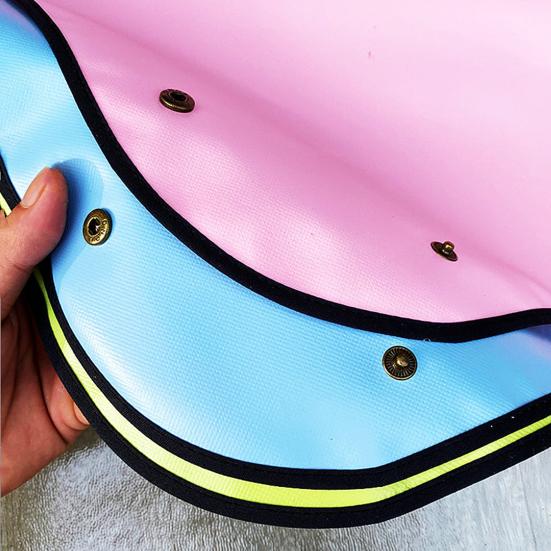 Gardening Pad 4 Corners Snap Buckle PVC Indoor Balcony Plants Soil Change Repotting Mat for Patio