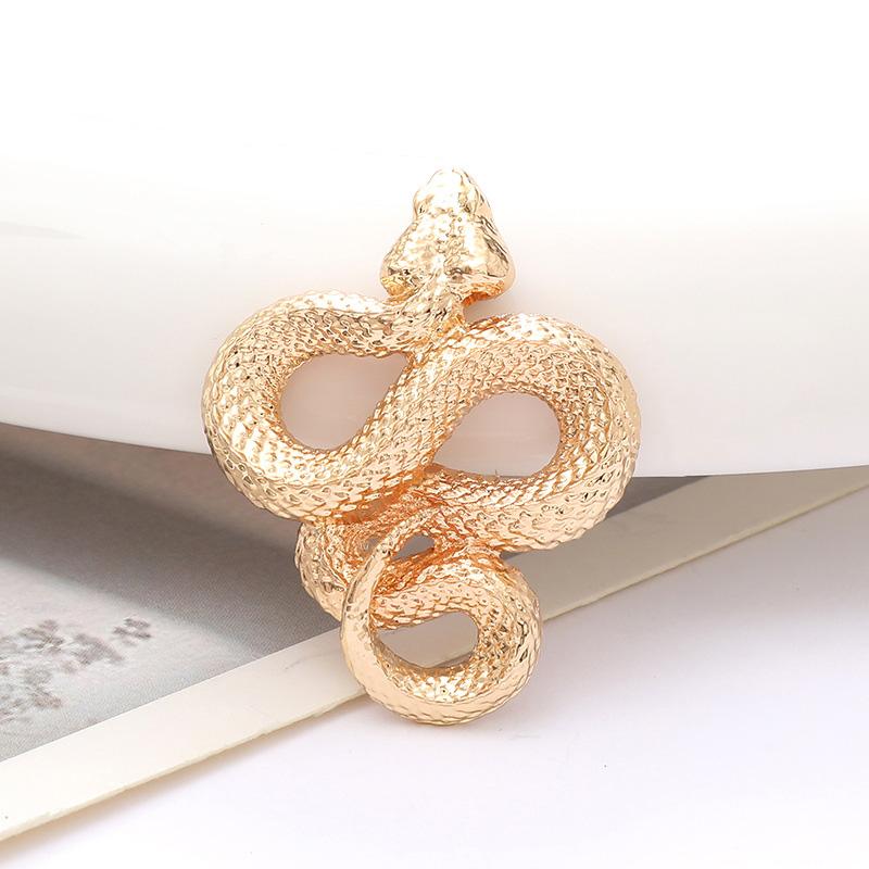 1 шт. булавки для воротника со стразами из цинкового сплава, подарочные украшения для вечеринок, аксессуары, брошь в виде змеи, винтажный значок на лацкан, роскошный зеленый унисекс