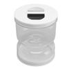 Dry Wet Separation Pickle Jar Kitchen Pickle Hourglass Jar Airtight Kimchi Wet Dry Dispenser