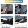Наклейки SKYLOTEC на стойки кузова для Nissan Titan 2004-2015