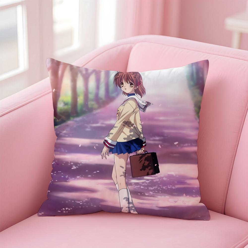 C-Clannad Наволочка Мягкая Дружелюбная Ткань и Скрытая Молния