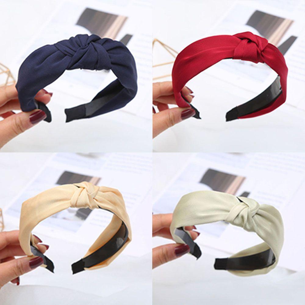 Fashion Knot Hair Accessories Headwear Headdress Hair Hoop Headband Hair Hairband for Women Girl