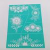 DIY Silk Screen Printing Stencil Flower Grass Mesh Transfers Crafts Making for Painting On Wood Canvas Bag Household