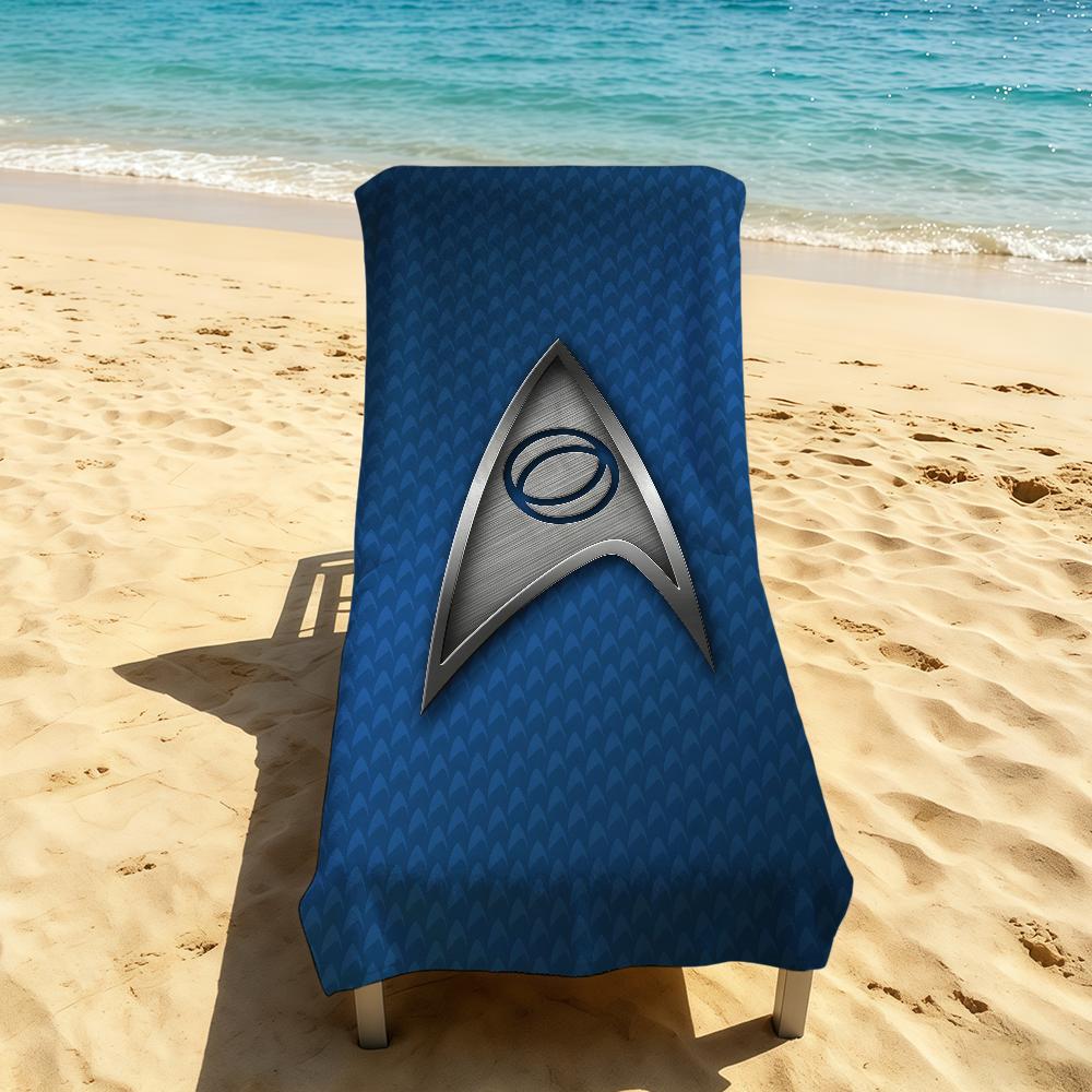 S-Star T-Trek Hot TV Towel For Outdoor Camping Beach Towel Super Absorbent Quick-Drying Summer Towel