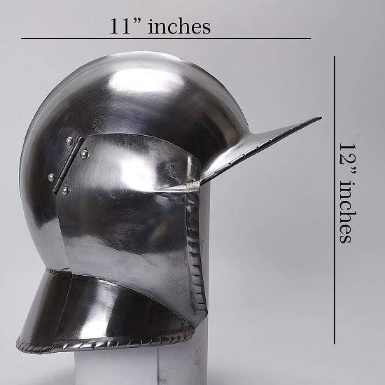 Punisher Skull Battle Helmet, Functional Medieval Wearable Helmet, Medieval Templar Knight Crusader Armor, Viking Lerp Warrior Helmet