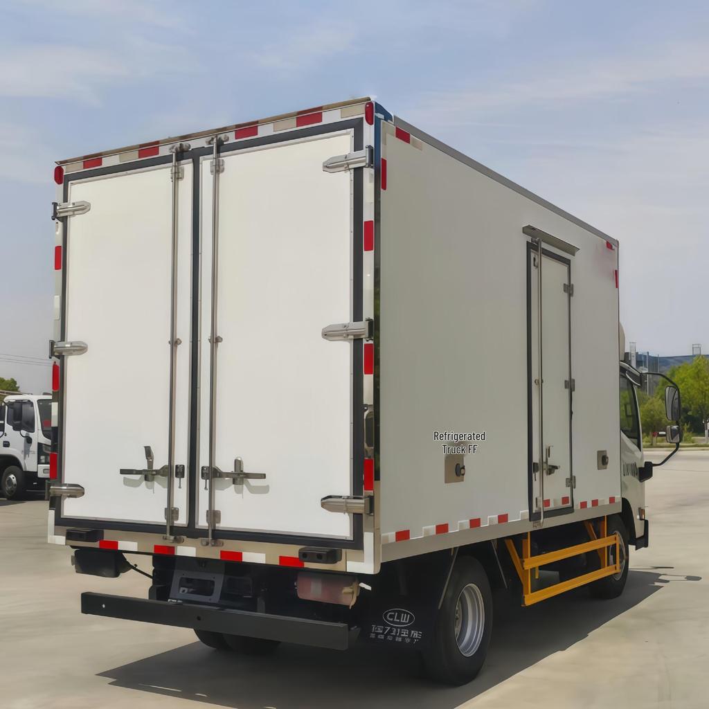 JMC Kaiyun National VI 4.2m Diesel Refrigerated Truck - Small Blue Plate