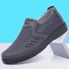 Men's Breathable Old Beijing Cloth Shoes - Soft Sole, Anti-Slip, Casual, Plus Size - For Spring & Autumn