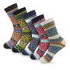 5 Pairs Men Women Socks Winter Gifts Warm Thick Soft Wool Socks Christmas Gifts