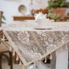 Imaqi Yun Pastoral Crochet Geometric Knitted Tablecloth